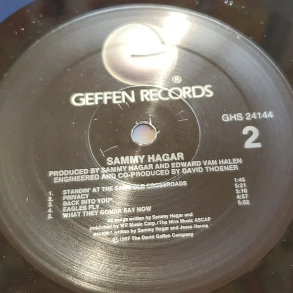 "7"SAMMY HAGER Authentic Vintage Vinyl Record's - Picture 10 of 16